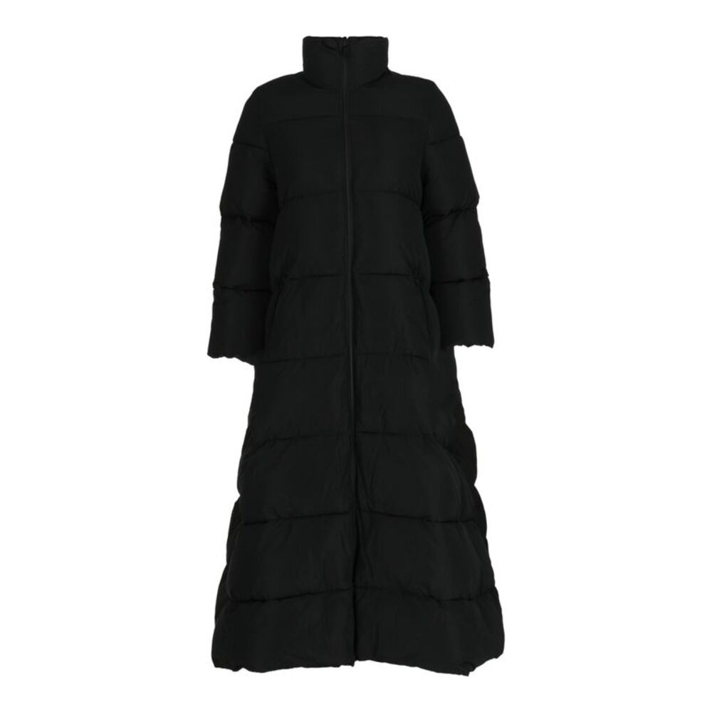 Balenciaga Maxi Puffer Coat Black Womens